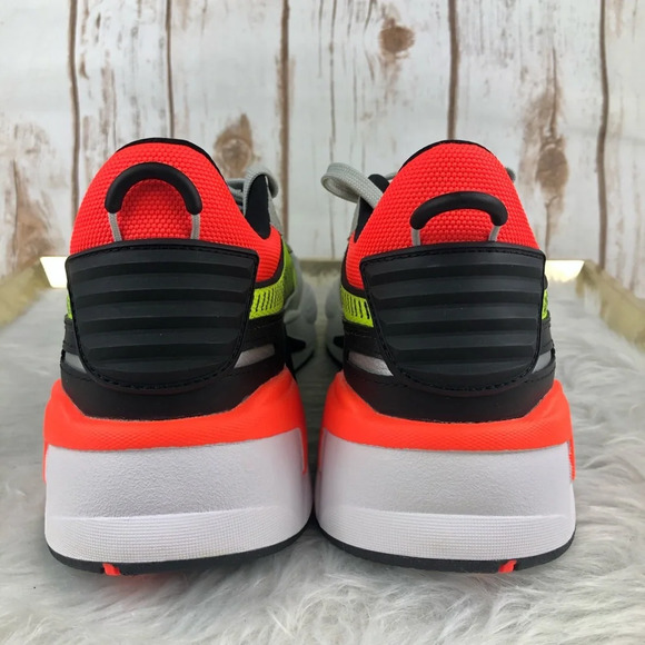 NEW Puma RS-X Hard Drive Neon Sneaker - Picture 4 of 9